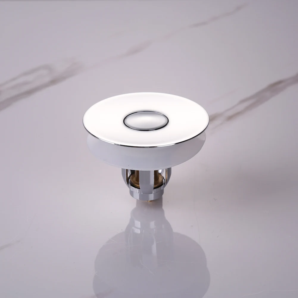 

Universal Bounce Core Basin Drain Filter Fit for Outlet Push-Type Sink Filter Bathroom Kitchen Sink Drain Fittings