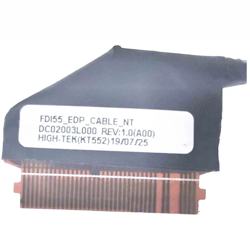 Сменный ЖК-кабель EDP FHD для ноутбука Dell Inspiron 3501 3505 5593 Vostro 3500 FDI55 NON Touch 30PIN 0FY9WT DC02003L