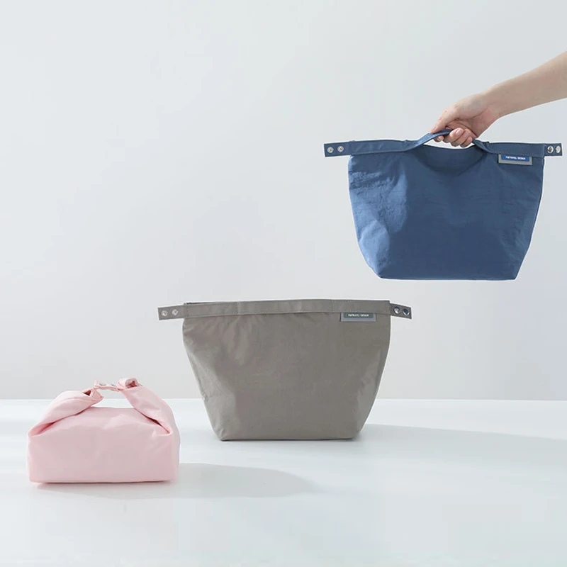 Multipurpose Lunch Bag Office Worker Bring Meal Insulated Handbag Portable Picnic Snack Fruit Fresh-keeping Pouch Thermal Items