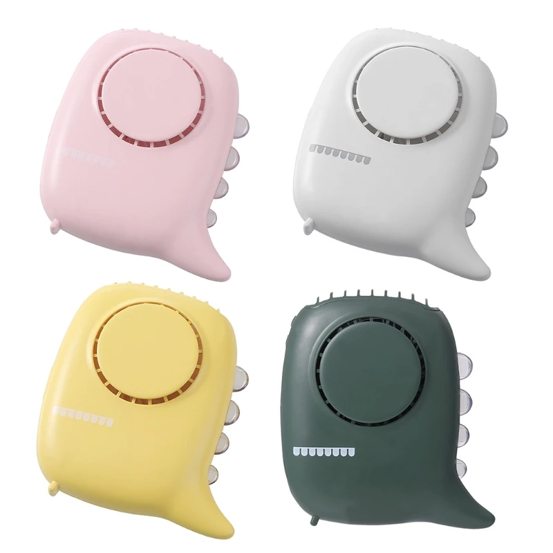 

Portable Hanging Neck Fan Handheld USB Nihgt Light 3 Speed Adjustable Air Cooler