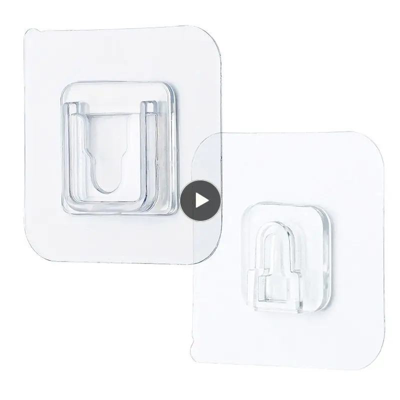 

Double-sided Adhesive Wall Hooks Strong Wall Hanger Transparent Suction Cup Wall Hanger Transparent Suction Cup Sucker Hook