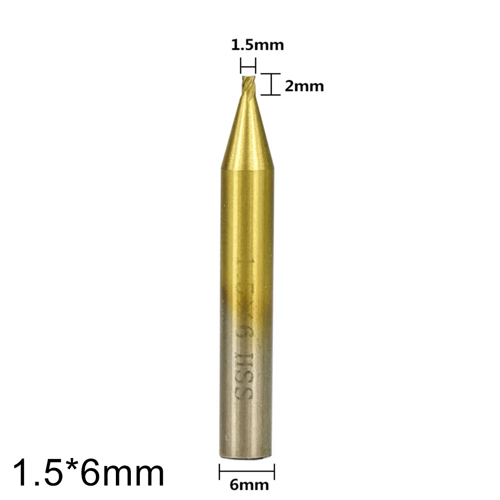 1 шт. 6 мм станок для резки ключей с хвостовиком фрезерный вертикальных 0-5 0