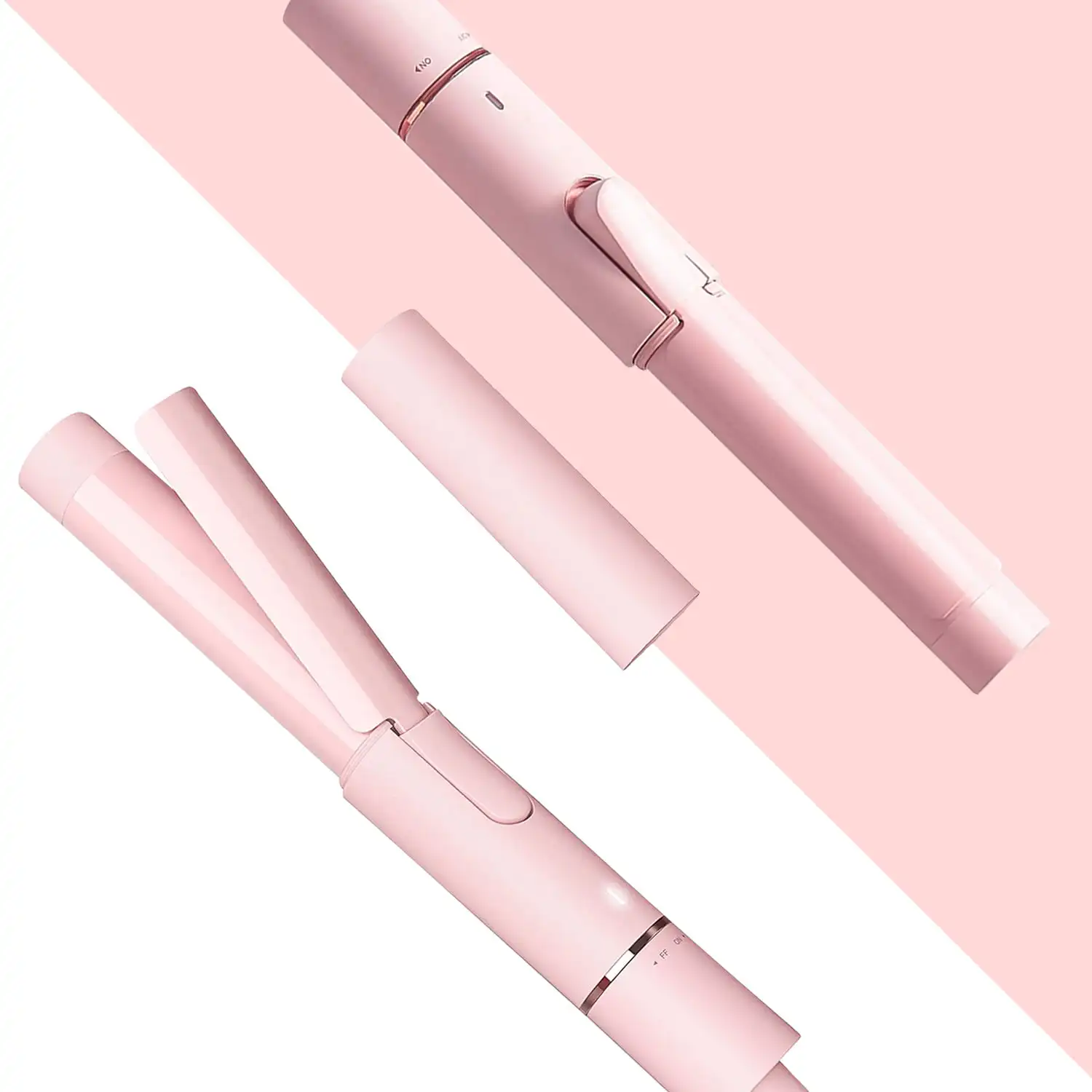 

Curling Iron, Ceramic Mini Curling Wand for Short Hair, Portable Small Travel Curling Iron, Dual Voltage Curling Wand for World