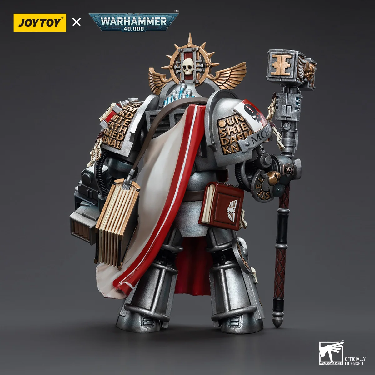 Фото JOYTOY JT 6335 Warhammer 40k 1: 18, Серый Рыцари, большой мастер вольдус №2