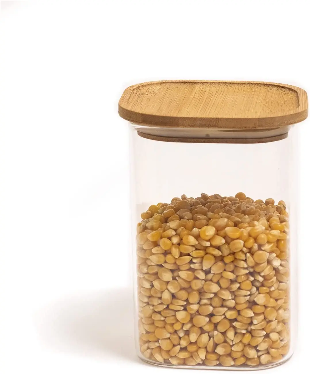 

Hermetic Glass Pot with Stackable Bamboo Lid 1100ml -