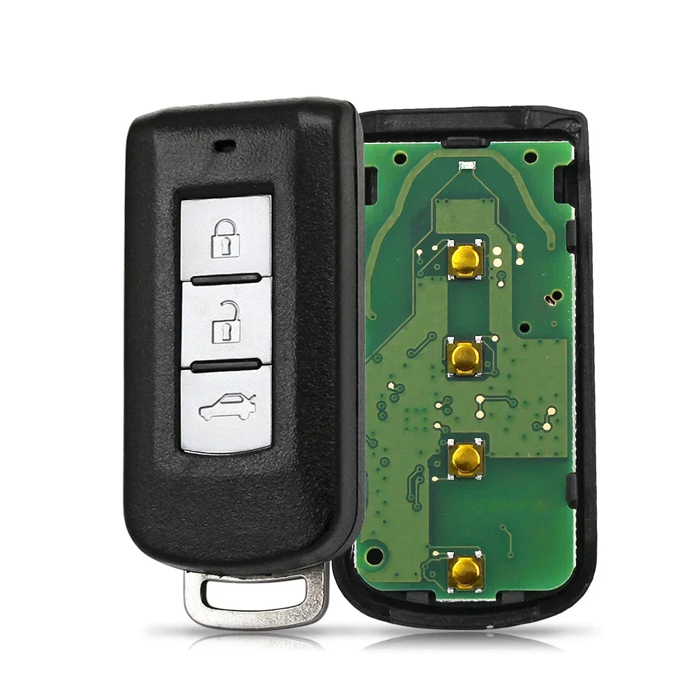 Умный дистанционный брелок Ecusells с 2/3 кнопками 434 МГц 47 чипов для Mitsubishi Xpander Eclipse Cross