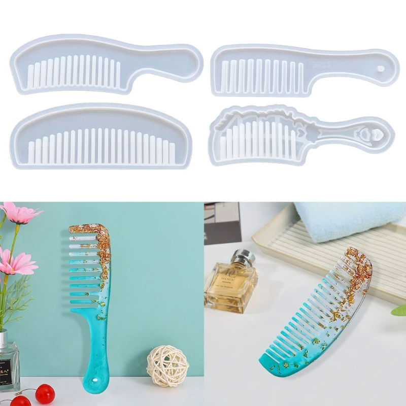 

Silicone Comb Mold Handcraft Epoxy Resin Mould for Jewelry Craft Supplies