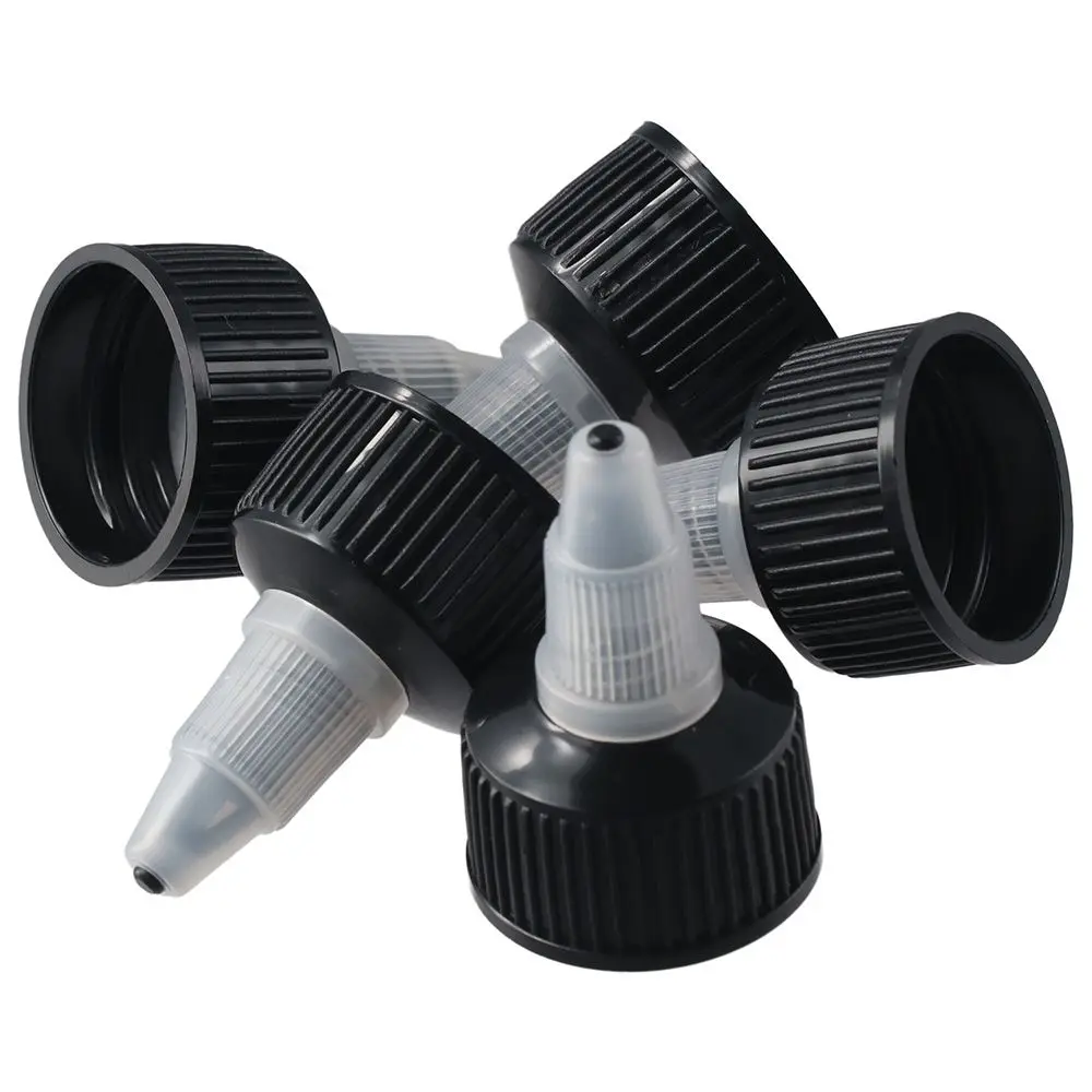 

20 шт., 24/410, черные и натуральные поворотные колпачки, диаметр шеи 24 мм, тип резьбы 410, сменные колпачки для бутылок с отжиманием