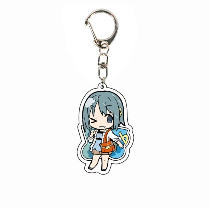 Брелок для ключей в стиле аниме Magic Girls Madoka Magica Kaname Akemi Homura Miki Sayaka Tomoe Mami Kyoko, брелок для ключей для фанатов, подарки, ювелирные изделия (art.: 3920d46760d51) - 3920d46760d51