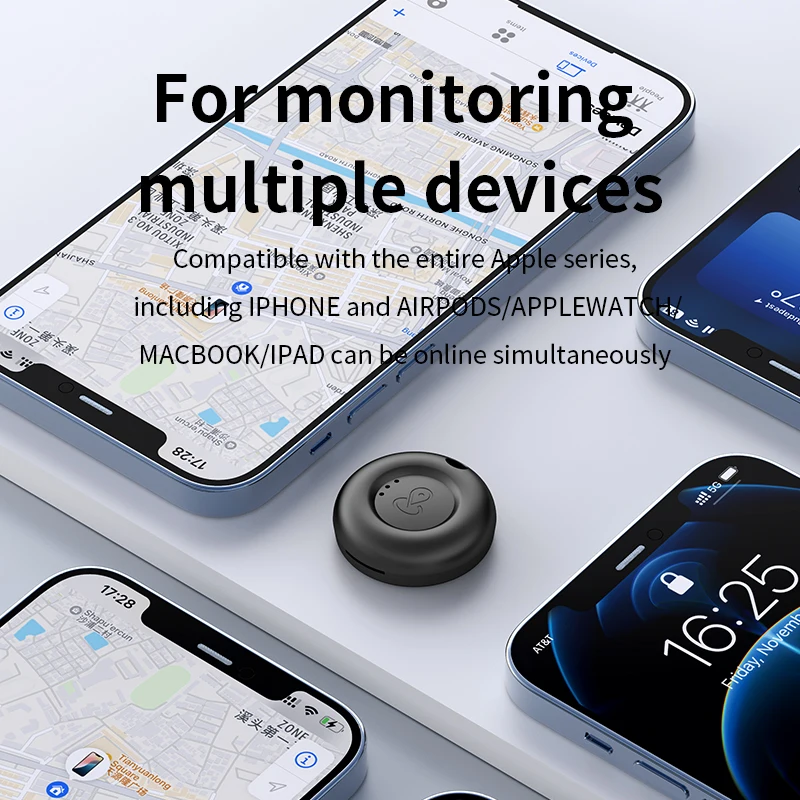 Фото GPS-локатор, устройство против потери, интеллектуальная сигнализация против потери для детских ключей от домашних животных, двустороннее поиск и подарки в длительный режим ожидания №5