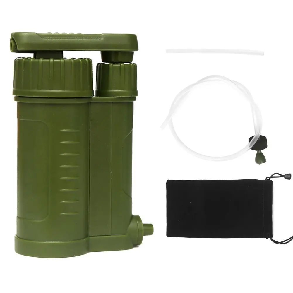 

Портативный уличный очиститель воды, полевой походный насос, тип прямого питьевого фильтра, экстренный фотофильтр