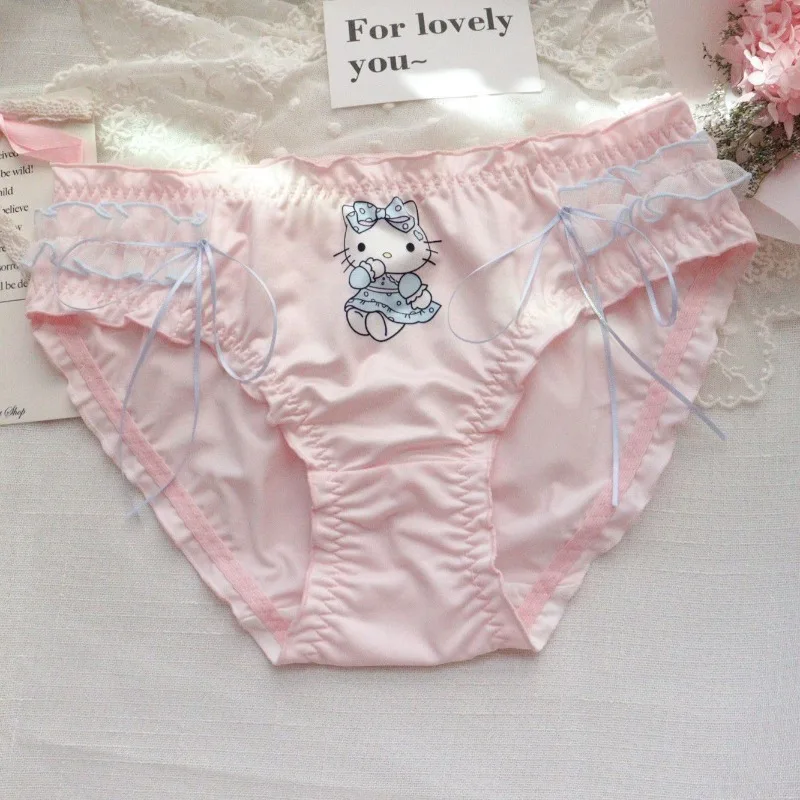 Новое инновационное нижнее белье Sanrio с рисунком аниме милое и для девочек низкой