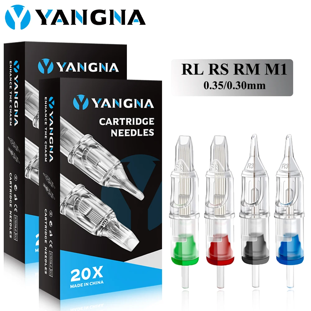 

Безопасный картридж с иглой для татуировки 0,3 / 0,35 мм Одноразовый перманентный макияж бровей RL / RS / RM / M1 для картриджей Ручки для ручек