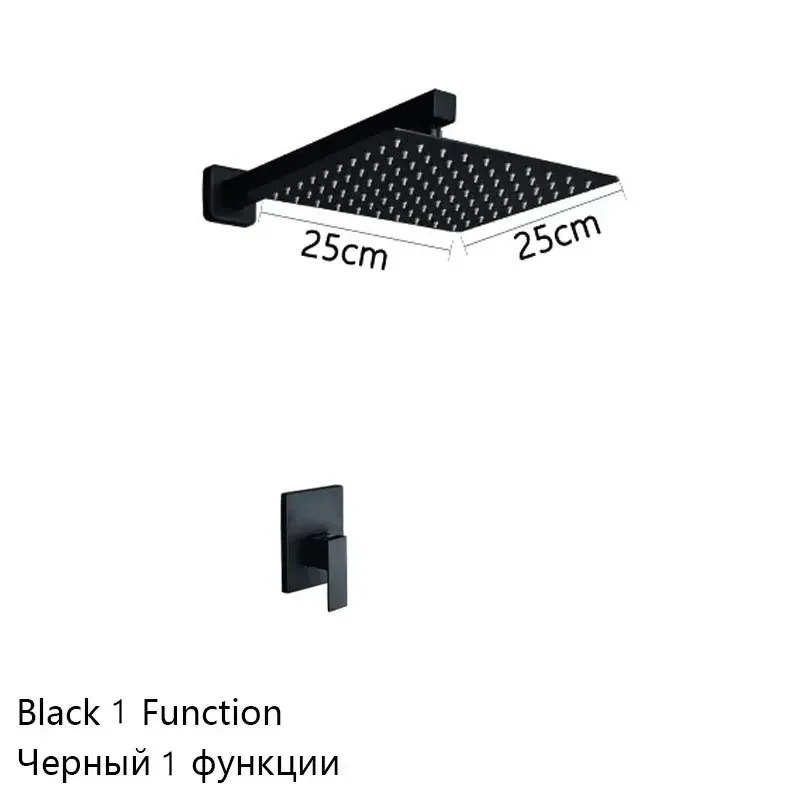 

Душевая система WJNMONE матовое золото