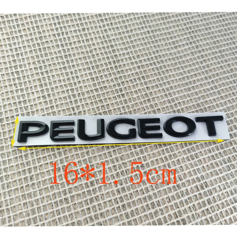 Металлическая Эмблема для багажника автомобиля наклейка с буквенным логотипом