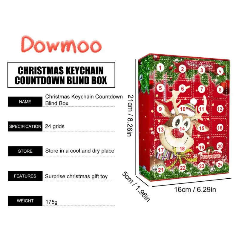 Рождественский адвент-календарь содержит 24 подарка рождественские милые