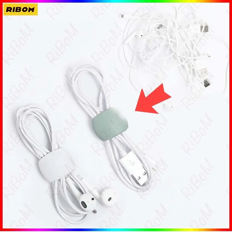 

New 4pcs Cable Organizer Clips Mouse Wire Headphone Holder USB Charger Holder Desk Tidy Organizer Wire Cord Protector