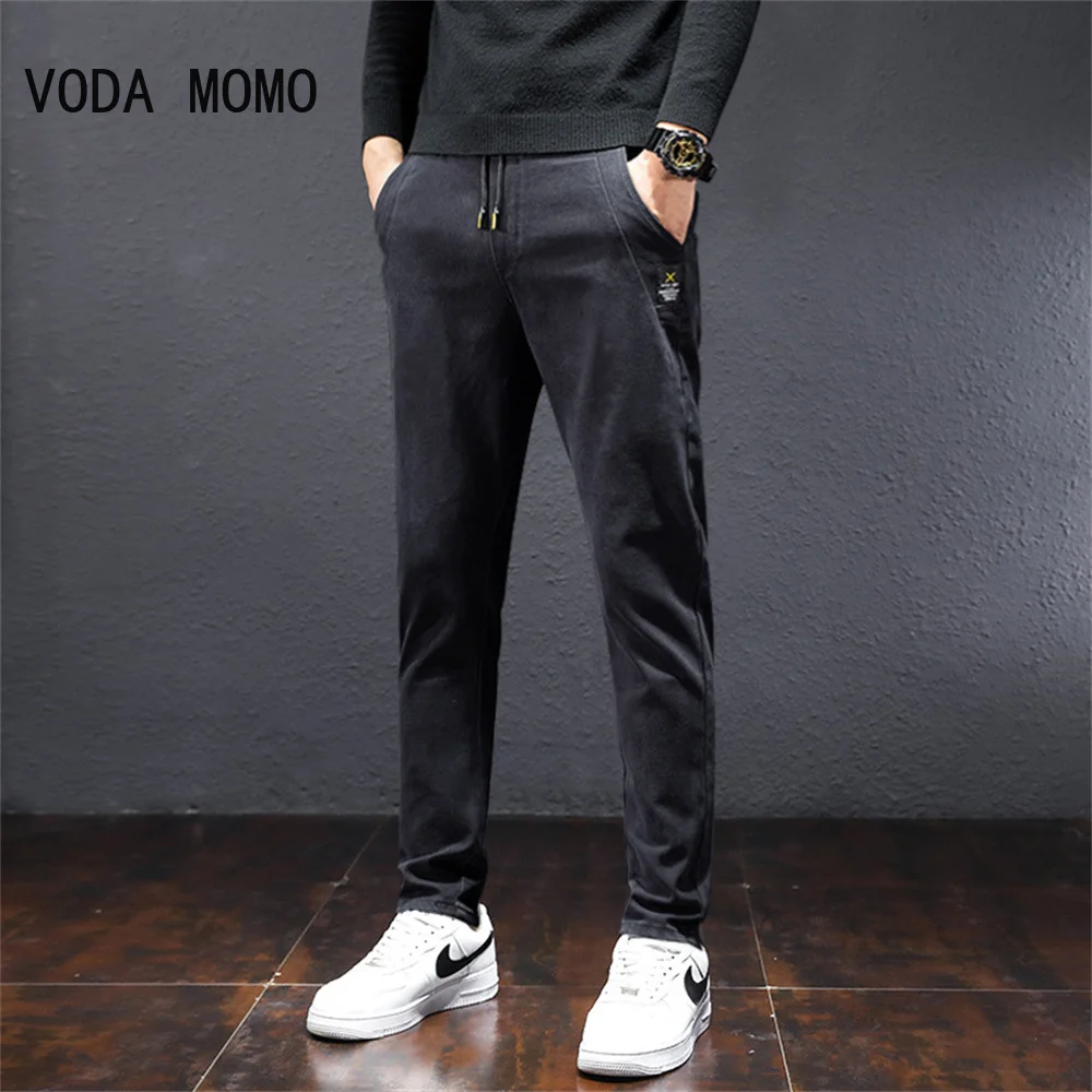 

Jean Homme Men Jeans Skinny Slim Fit Black Blue Denim Spijkerbroeken Heren Biker Stretch Pants Trousers Casual Distressed