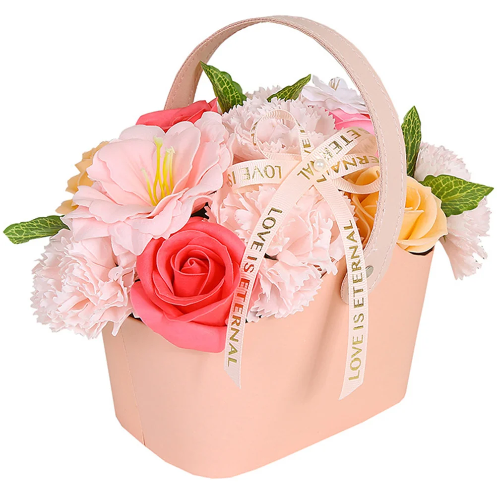 

Soap Flower Gift Box Gifts Coworkers Beauty Petals Bath Teacher Day Soaps Rose Women