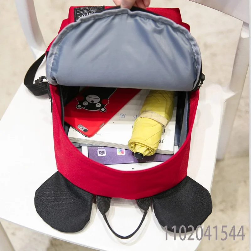 Disney Toddler Backpack for Kindergarten Student Schoolbag Boy Girl Kid Children Cute Cartoon Mickey Canvas Mini Backpack