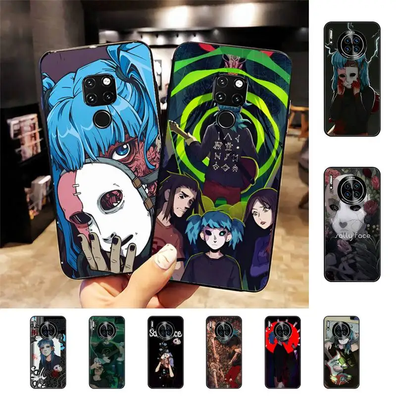 

Sally Face Phone Case For Huawei Nova 3I 3E mate 20lite 20Pro 10lite Luxury funda case