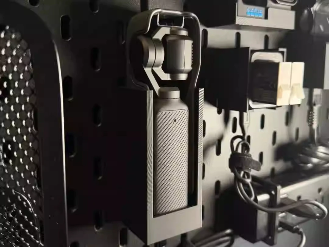 Подходит для аксессуаров перфорированной доски Ikea Skadis Dji Pocket 3 держатель