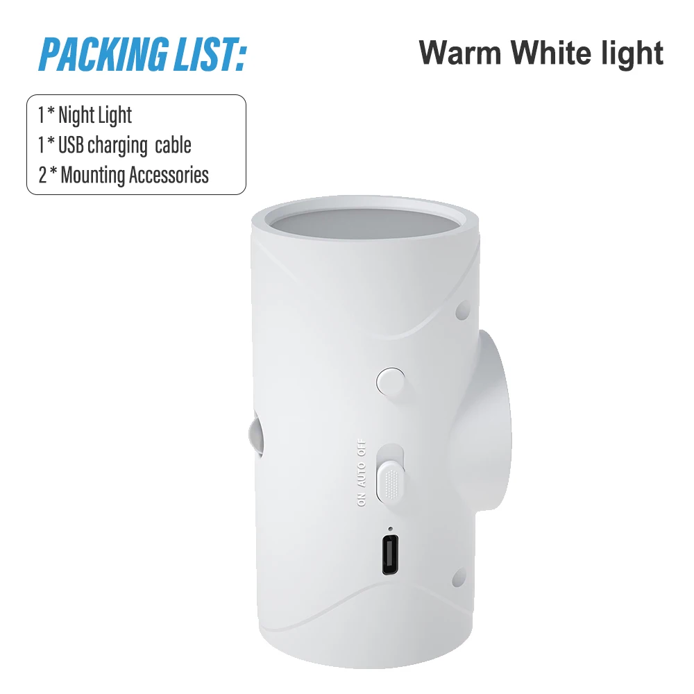 

Шустар LED ночник с датчиком движения