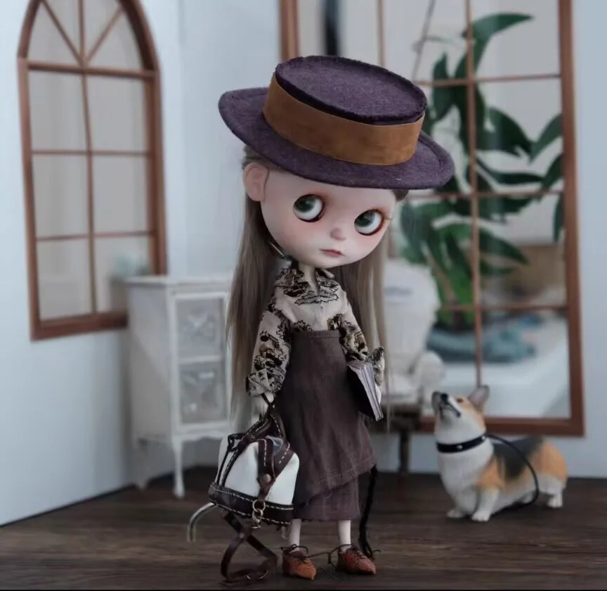 2025 2 шт. винтажная/французская рубашка Landoudou/Blythe/юбка 1/6 30 см (подходит для azone Pullip