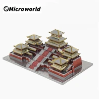 microworld 3d metal puzzle games epang palace buildings model kits diy laser cutting jigsaw toys christmas gifts for teen adult
