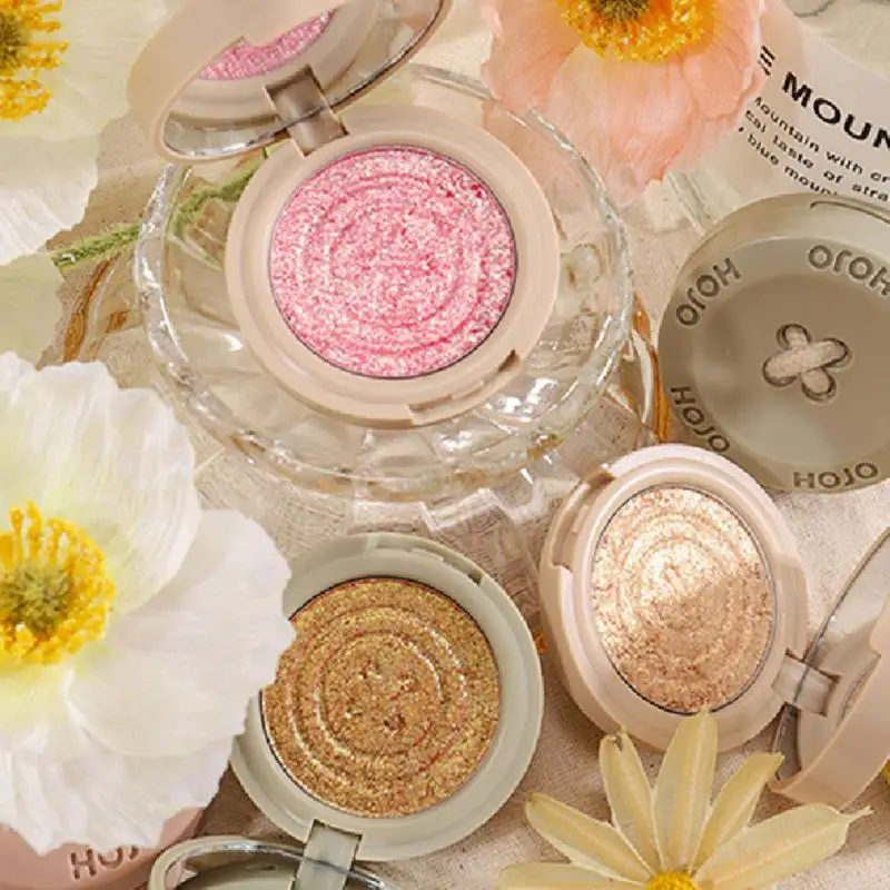 

12 Colors Colorful Shine Eyeshadow Eyes Pigment Shimmer Shiny Eyeshadow Pearly Glitter Eyeshadow Brighten Sparkling Eyes