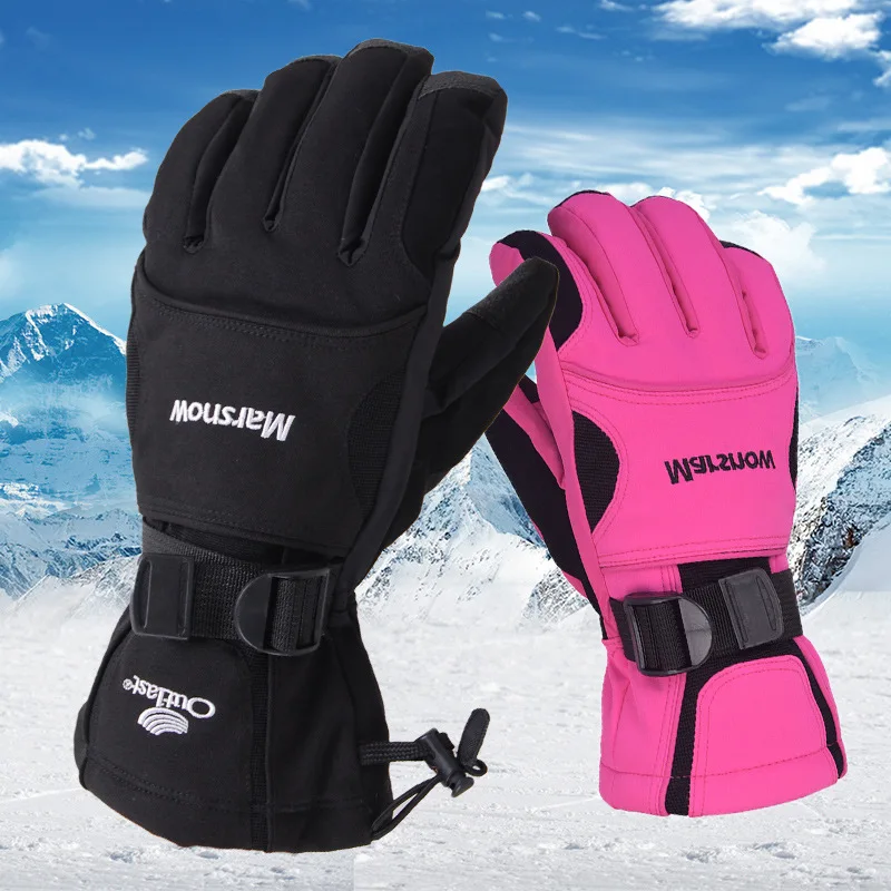 

Heated Gloves [stock Clearance] Winter Thickened Warm Ski Waterproof Rain Motorcycle Minus 30 Degrees