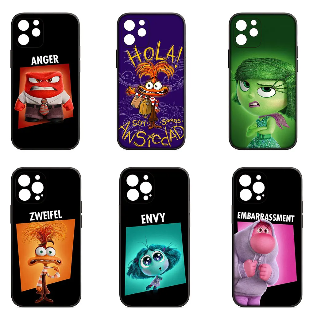 Внешний мягкий чехол с комиксами для Apple iPhone 15 14 13 12 Mini 11 Pro X XR XS Max 7 8 Plus + телефона