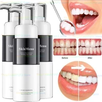 liquid toothpaste bad breath yellowing smoke stains coffee stains improve oral hygiene mild whitening oral care