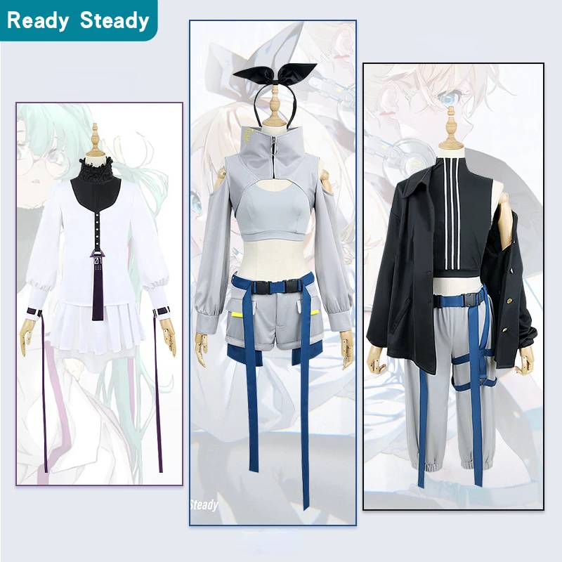 

Project Sekai Colorful Stage Ready Steady Cosplay Costume Party Suit For Ren Len Mikuu Cosplay Fancy Halloween Uniform