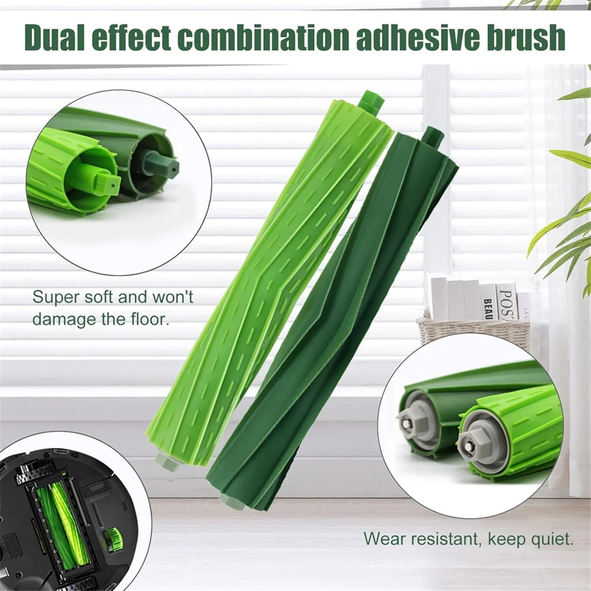 Replacement Parts for IRobot Roomba I1+/I2+/I3+/I4+/I5+/I6+/I7+/I8+/J5+/J6+/J7/J8+/J9+/E5/E6/E7 I &amp J E Series Vacuum