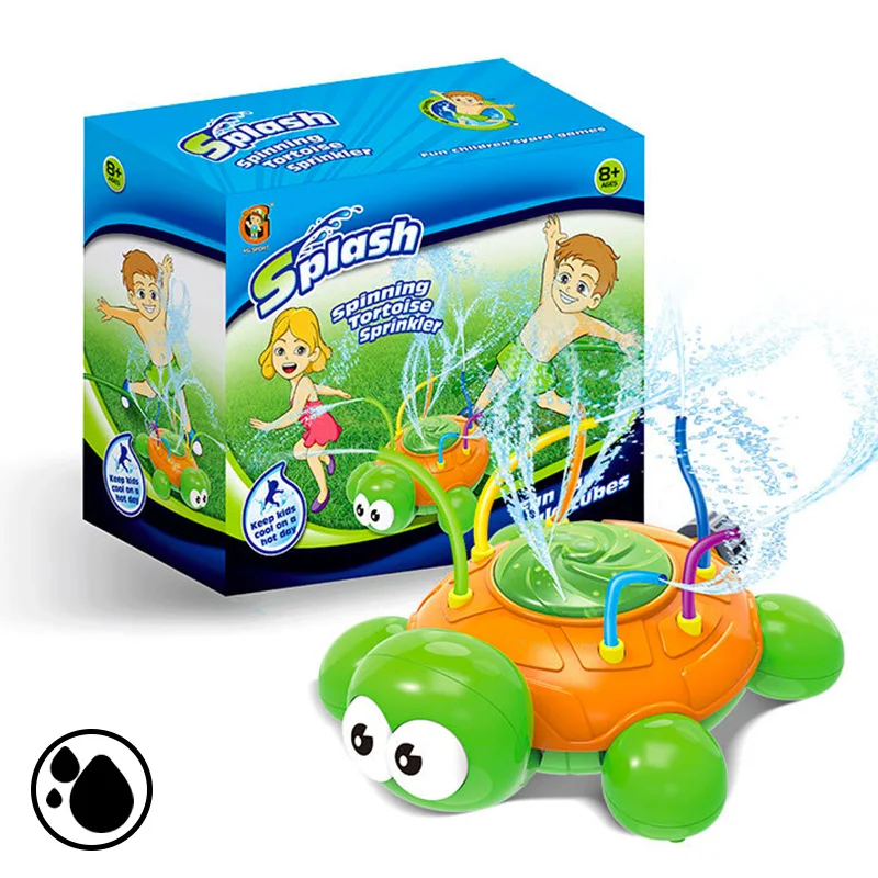 

Summer Dog Water Spray Toy Rotatable Shower Fun Cartoon Shape Toy Cat Summer Cooling Outdoor Toys Interactive Water Bathing