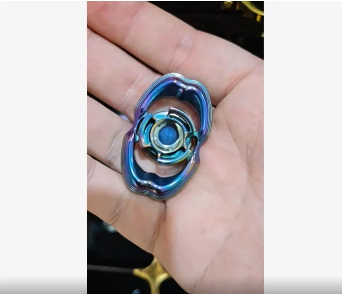 LQ Lieque Геридиан Вольфрамовый цветной гироскоп EDC