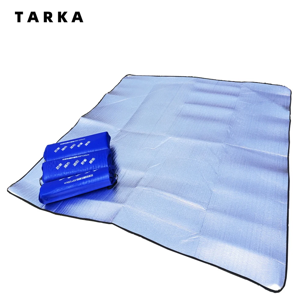 Коврик Для Кемпинга TARKA Двусторонняя Алюминиевая Пленка Водостойкий Из ЭВА