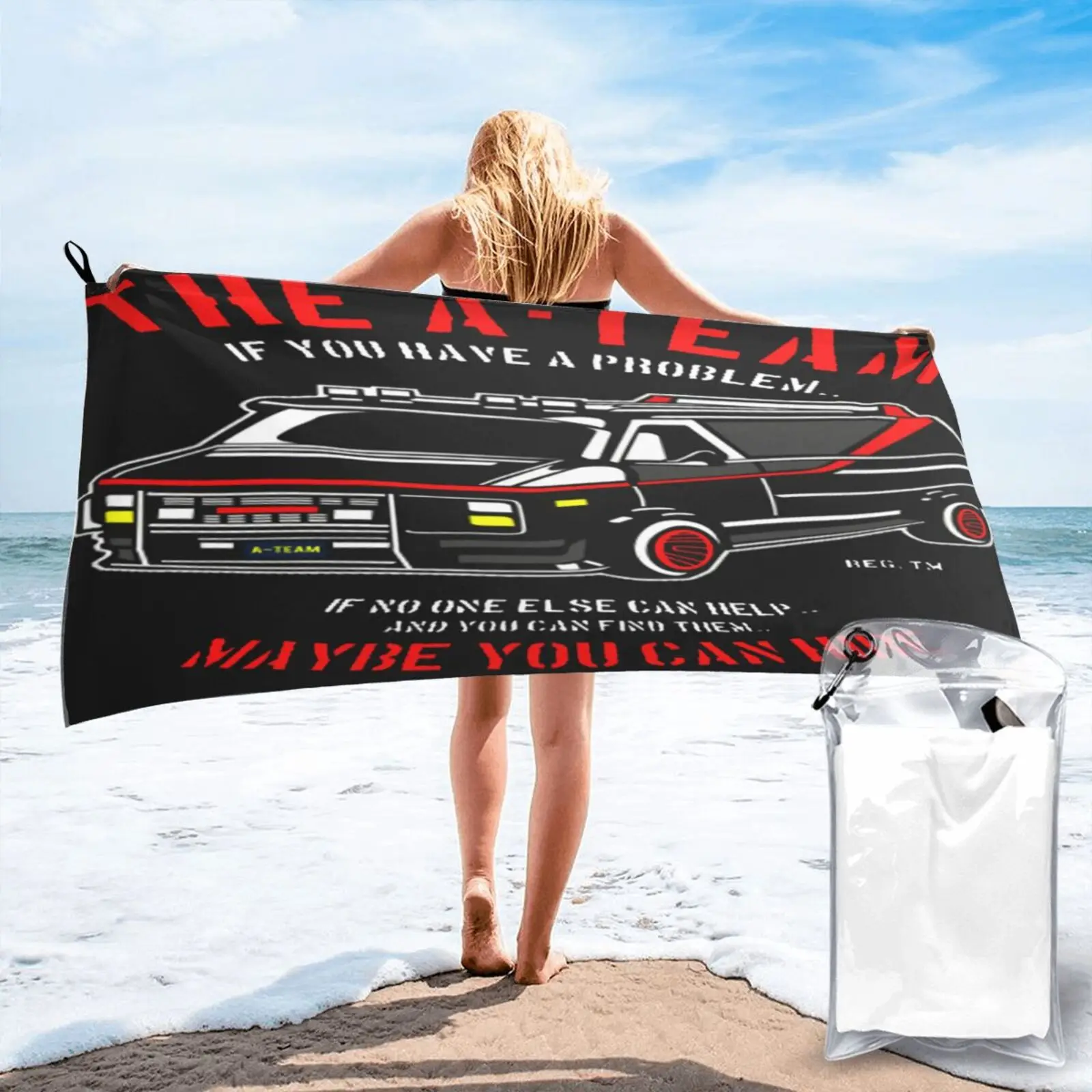 

A Team Film 80S Tv Series пляжное полотенце для ванны и сауны Xxl пляжное полотенце для ванны и душа-домашнее пляжное полотенце Xxl