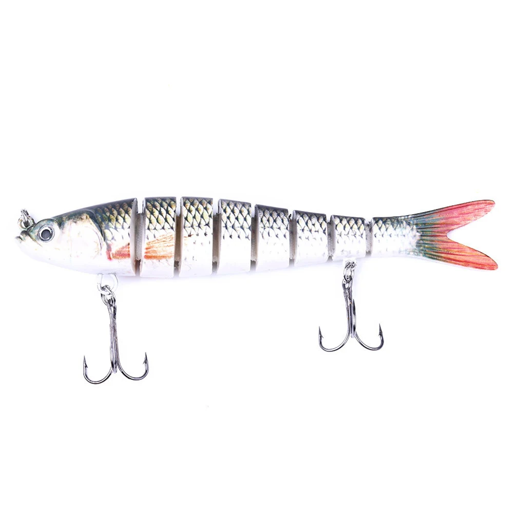 

1pcs Jointed Fishing Lures 13.7cm/27g Wobblers Swimbait Hard Bait 8-Segment Multi Jointed Hard Baits Fishing Lures Pesca Tackle