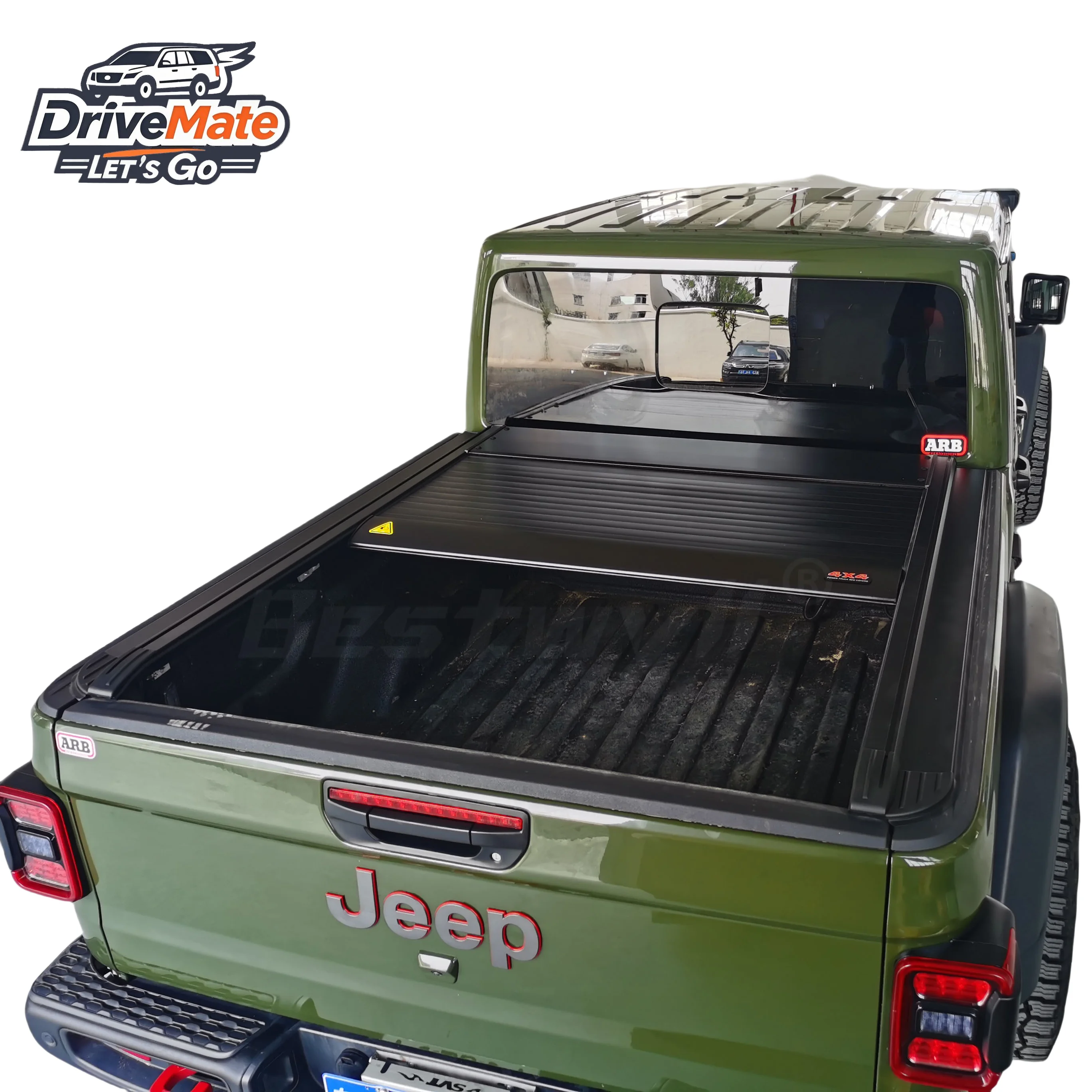 Фото Lona Retractil Electrica Para Pick up Ute Грузовик Кровать Роликовая Крышка Затвор Электрический Тонно Крышка для Jeep Gladiator E-K59 №1