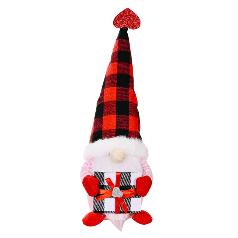 

Украшения на День святого Валентина-шведские гномы ручной работы, плюшевый эльф скандинавский томте-подарок на день Святого Валентина