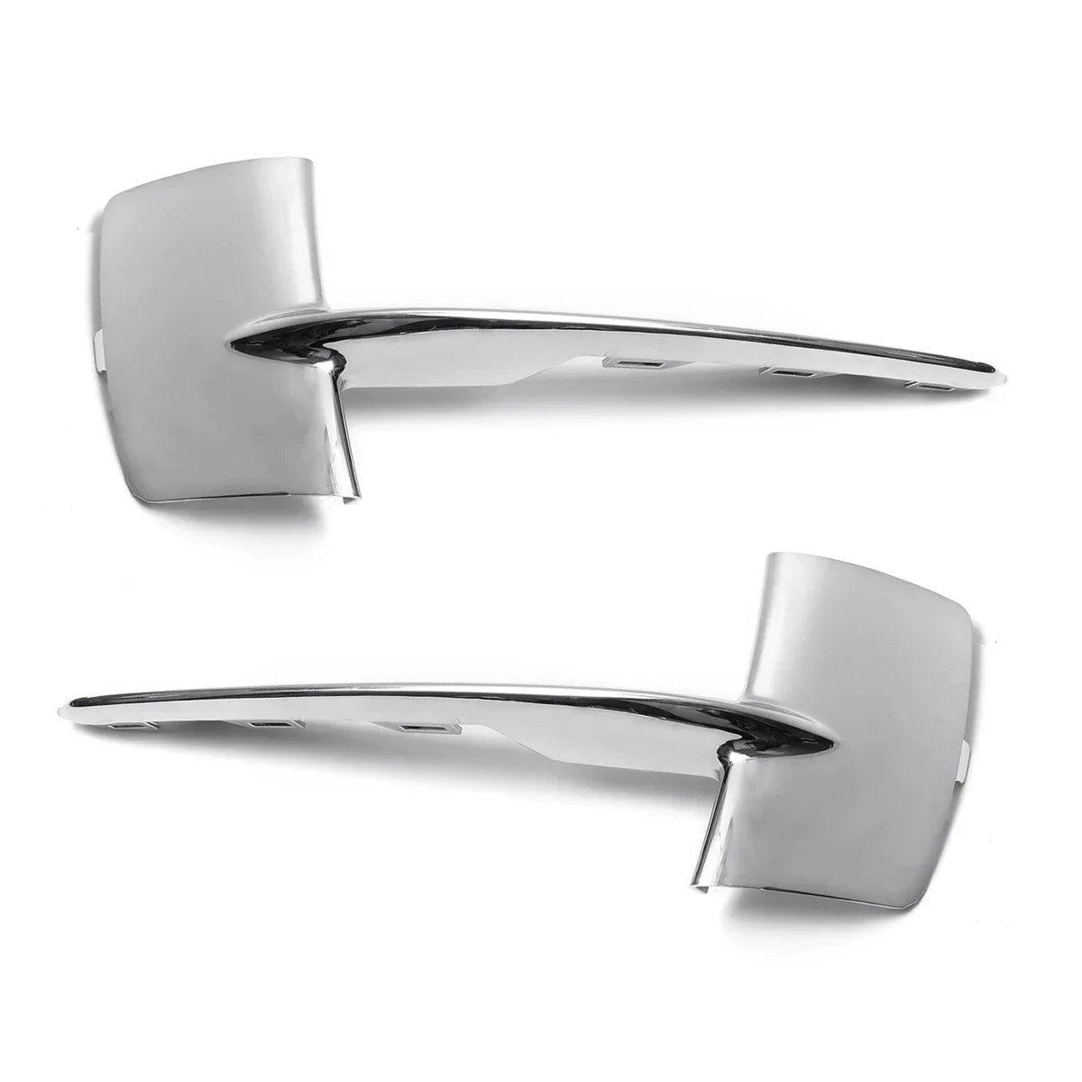 

Матовая хромированная отделка бампера ABS для BMW X5 F15 35i 35ix 35dx 40ex 2014-17 передний бампер решетка отделка молдинг 51117303113 51117303114