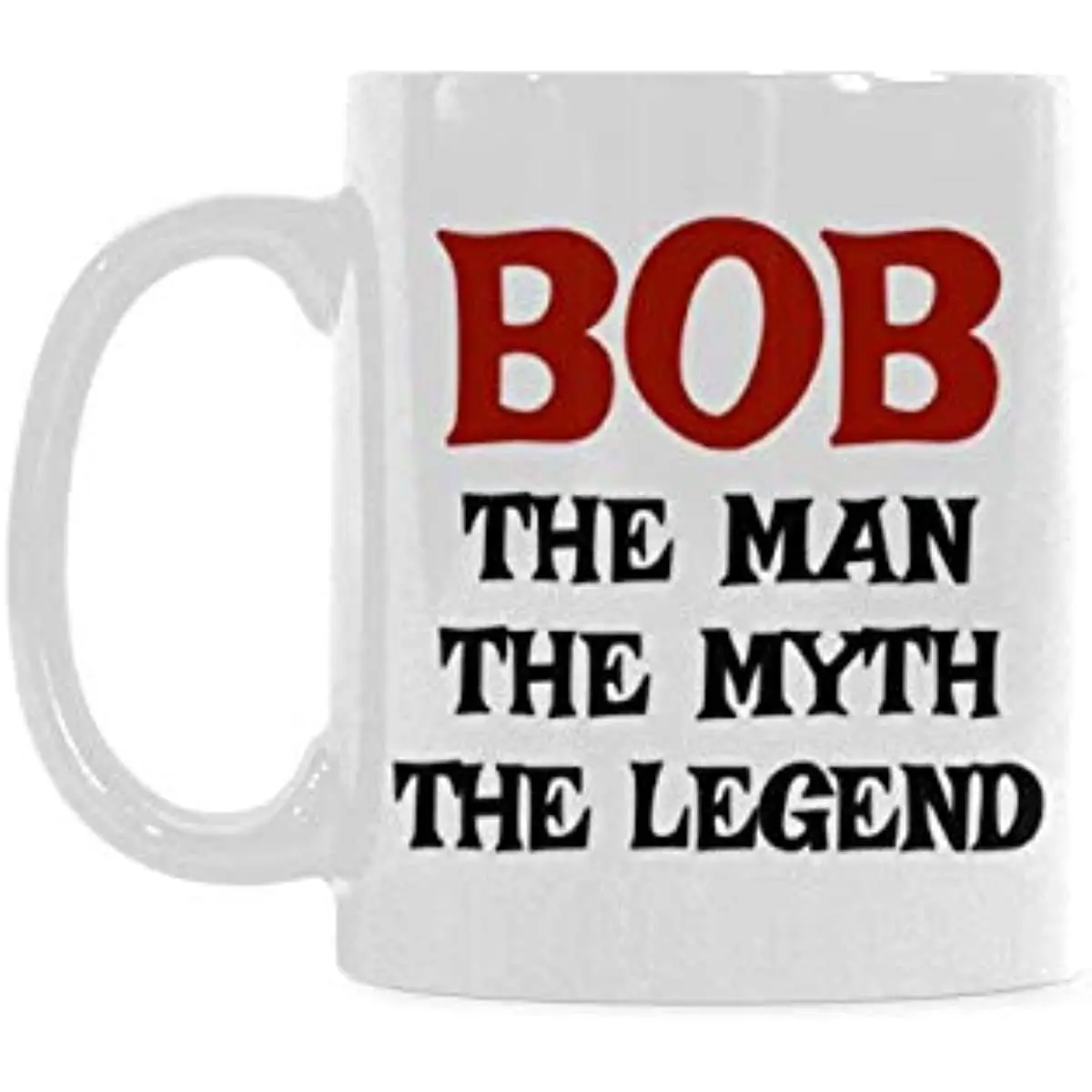 

Забавная кружка для кофе или офисных чашек с изображением Боба, человека, легенды о легенде, для забавного Боба, Подарочная кружка