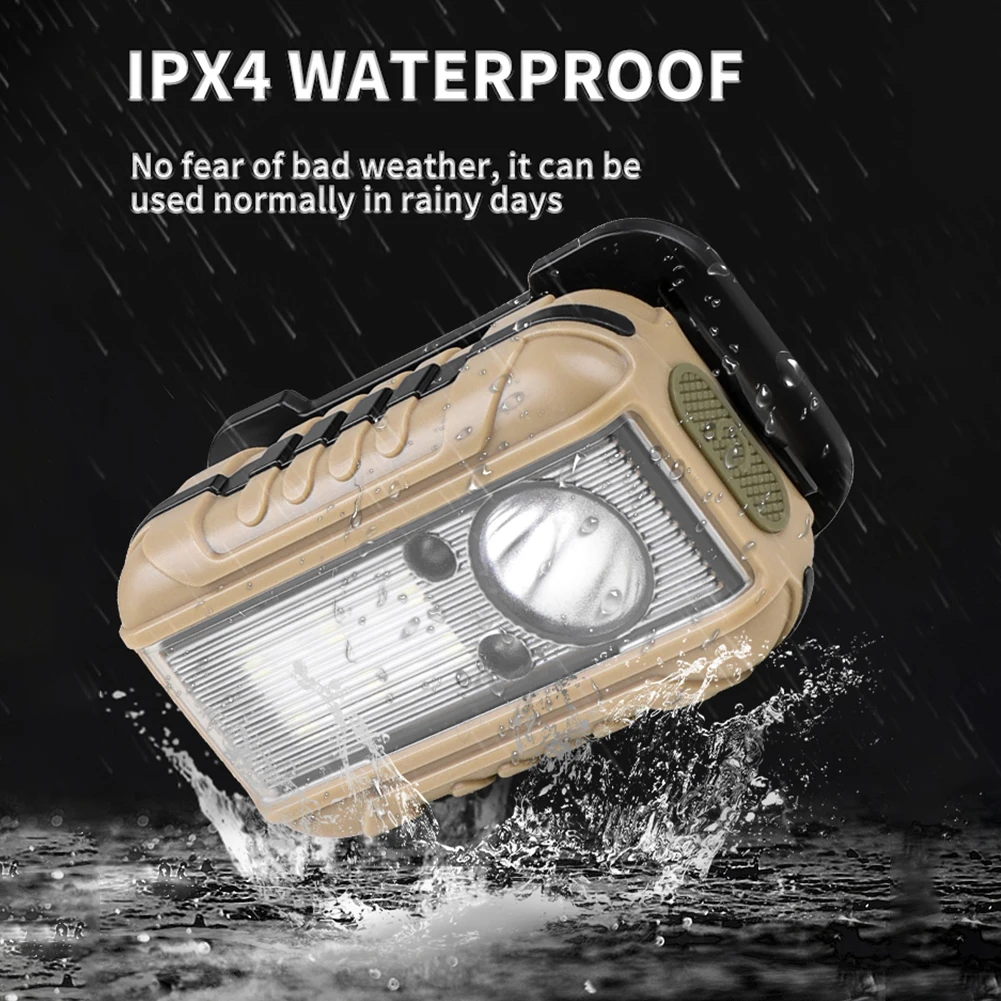 

Фонарик XPE на голову, IPX4, водонепроницаемый, 800 мАч, 6 режимов, лм