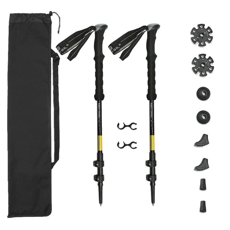 

62-135cm Carbon Fiber Trekking Poles Nordic Walking Poles Carbon Trekking Stick Alpenstock Walking Stick For Tourism