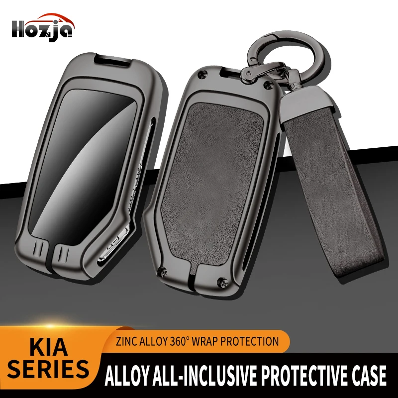 

Чехол для автомобильного ключа из сплава, чехол для Kia Sportage 2023 Kia Ray Sorento Soul Telluride Cerato 2020 K5 K8 2022, аксессуары для ключей