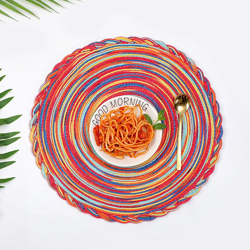 6/4 шт. термостойкая хлопковая подставка для чашек и кофе