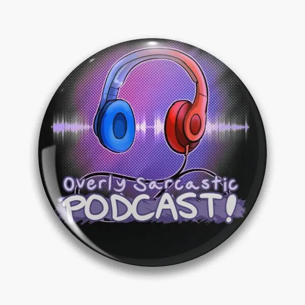 

Логотип Ospodcast, идеальный подарок, мягкая булавка для кнопок, индивидуальный стиль, Забавный любимый декор, значок на воротник, мультяшный подарок, модный