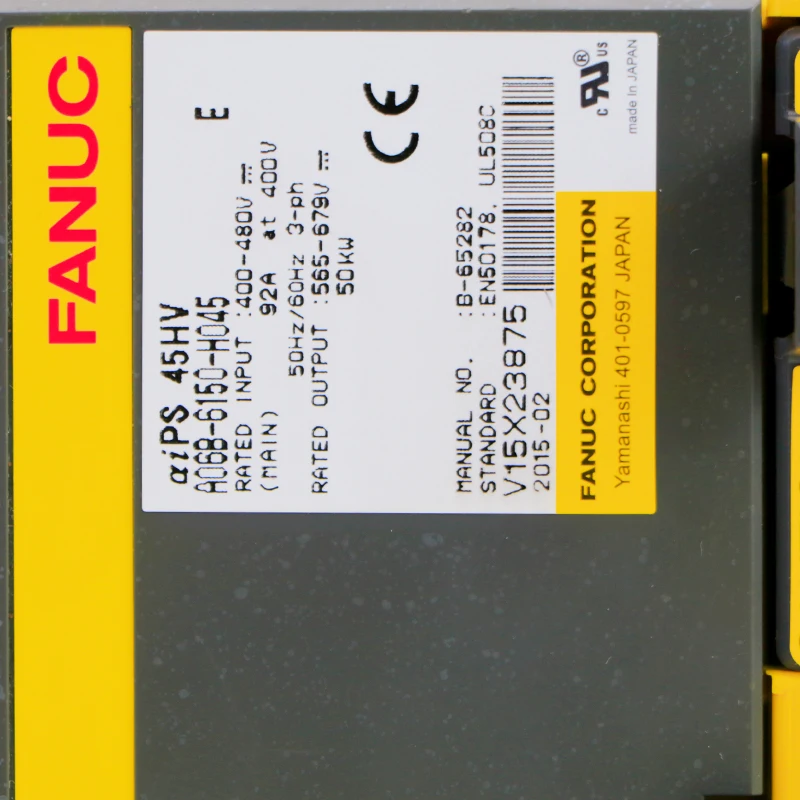 

Fanuc Original A06B-6150-H045 Servo Drive Amplifier Tested Ok for CNC Machine
